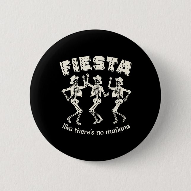 Cinco De Mayo  6 Cm Round Badge (Front)