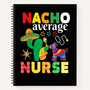 Cinco De Mayo Apparels Nacho Average Mexican Ameri Notebook