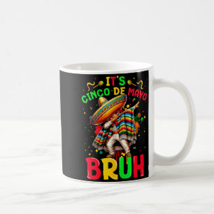 Cinco de mayo bruh dabbing boy mexican sombrero coffee mug