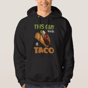Cinco De Mayo, Buritos , Mexico Tacos and Avocado  Hoodie