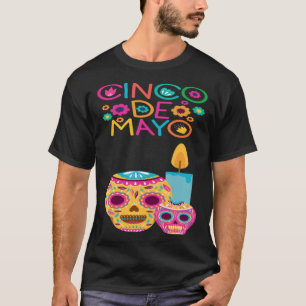 Cinco De Mayo Burritos Mexico Tacos and Avocado 10 T-Shirt