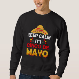 Cinco De Mayo Burritos Mexico Tacos and Avocado 1 Sweatshirt