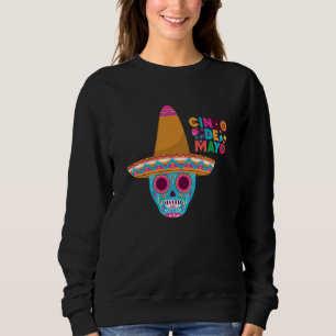 Cinco De Mayo Burritos Mexico Tacos and Avocado 1 Sweatshirt