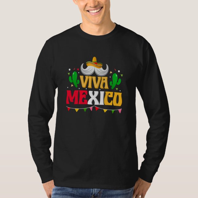 Cinco De Mayo Burritos Mexico Tacos and Avocado  1 T-Shirt (Front)
