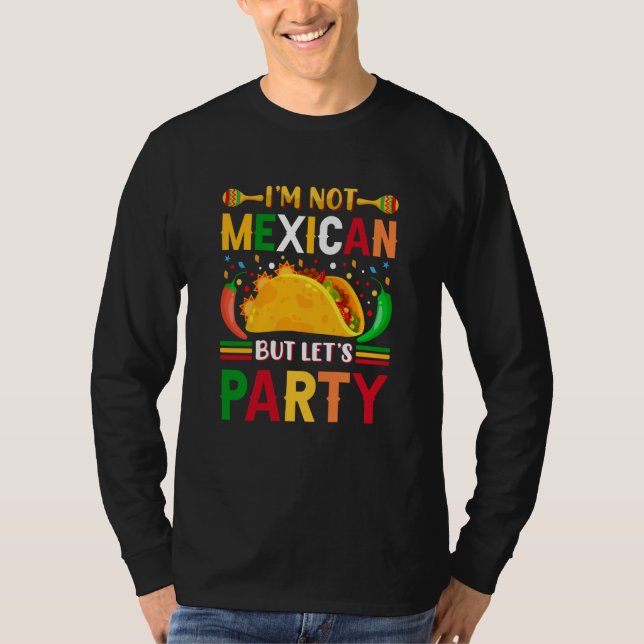 Cinco De Mayo Burritos Mexico Tacos and Avocado  1 T-Shirt (Front)