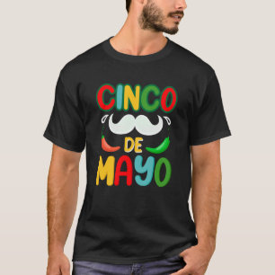 Cinco De Mayo Burritos Mexico Tacos and Avocado  1 T-Shirt