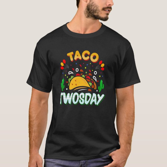 Cinco De Mayo Burritos Mexico Tacos and Avocado  1 T-Shirt (Front)