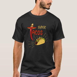 Cinco De Mayo Burritos Mexico Tacos and Avocado  1 T-Shirt