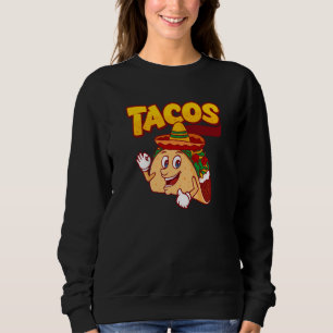 Cinco De Mayo Burritos Mexico Tacos and Avocado 2 Sweatshirt