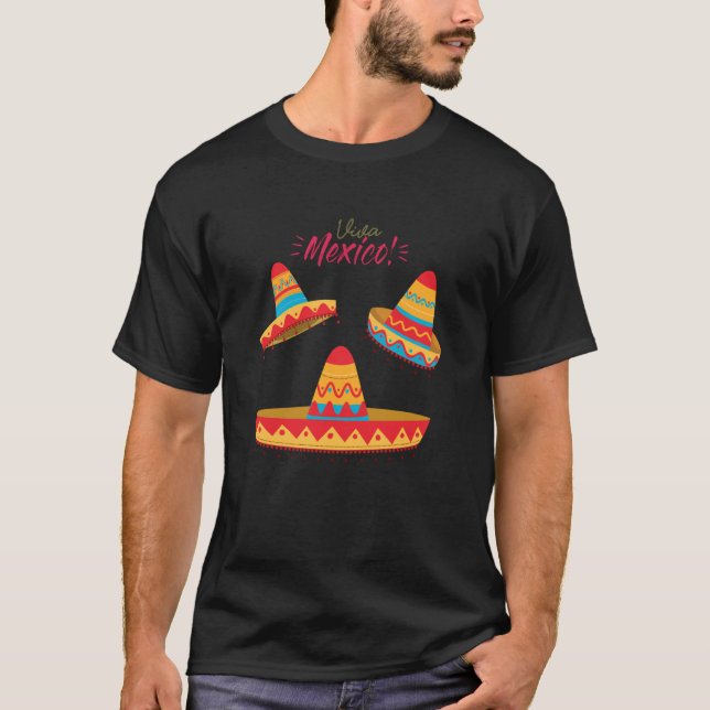 Cinco De Mayo Burritos Mexico Tacos and Avocado  2 T-Shirt (Front)