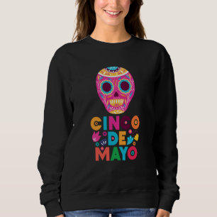 Cinco De Mayo Burritos Mexico Tacos and Avocado 3 Sweatshirt