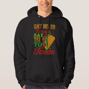 Cinco De Mayo Burritos Mexico Tacos and Avocado 48 Hoodie