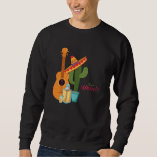 Cinco De Mayo Burritos Mexico Tacos and Avocado 4 Sweatshirt