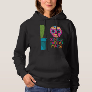 Cinco De Mayo Burritos Mexico Tacos and Avocado 68 Hoodie