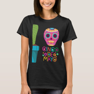 Cinco De Mayo Burritos Mexico Tacos and Avocado 68 T-Shirt
