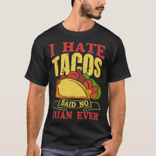 Cinco De Mayo Burritos Mexico Tacos and Avocado 70 T-Shirt