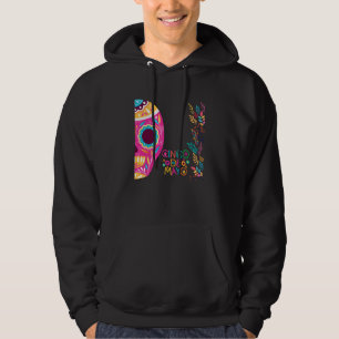Cinco De Mayo Burritos Mexico Tacos and Avocado  8 Hoodie