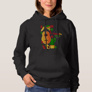 Cinco De Mayo Burritos  Mexico Tacos and Avocado   Hoodie
