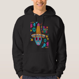 Cinco De Mayo Burritos Mexico Tacos and Avocado Hoodie
