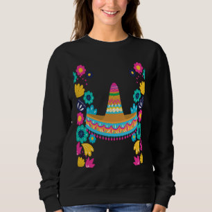 Cinco De Mayo Burritos  Mexico Tacos and Avocado   Sweatshirt