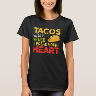Cinco De Mayo Burritos  Mexico Tacos and Avocado   T-Shirt