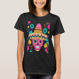 Cinco De Mayo Burritos  Mexico Tacos and Avocado   T-Shirt