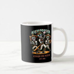 Cinco De Mayo Bysebyll Skeletons  Coffee Mug