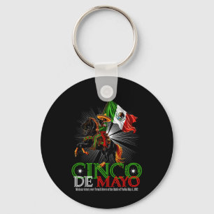 Cinco De Mayo Byttle Of Puebla May 5 Key Ring