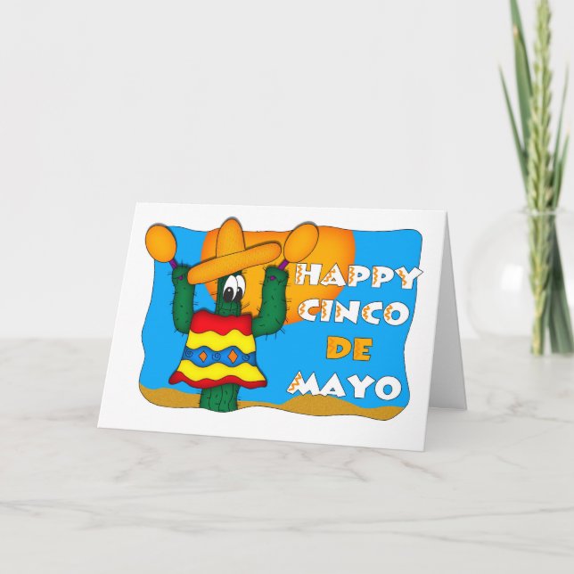 Cinco De Mayo Card (Front)