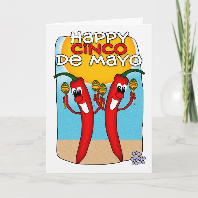 Cinco De Mayo Card (Front)