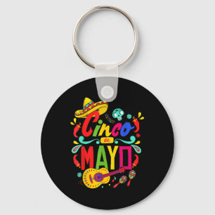 Cinco De Mayo Celebrate 5 De Mayo May 5 _1 Key Ring