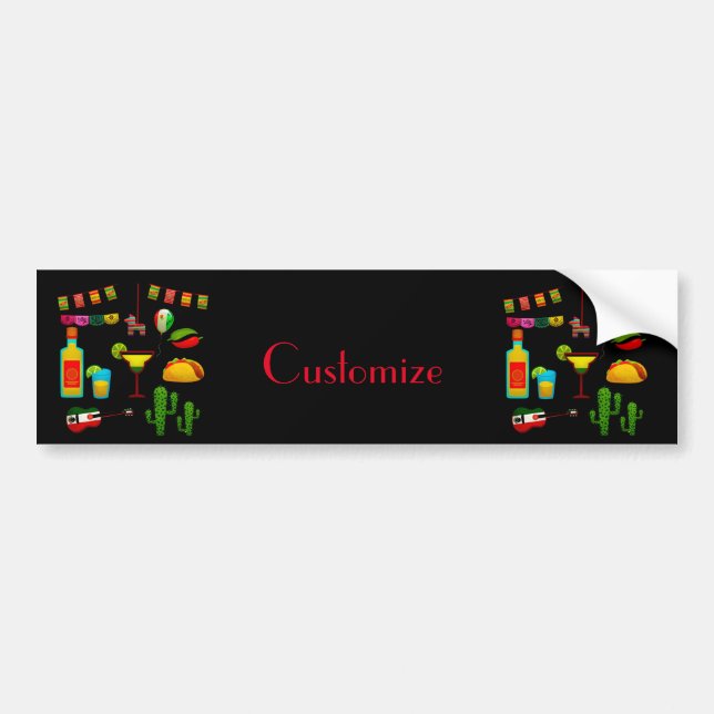 Cinco de Mayo Celebration Thunder_Cove  Bumper Sticker (Front)