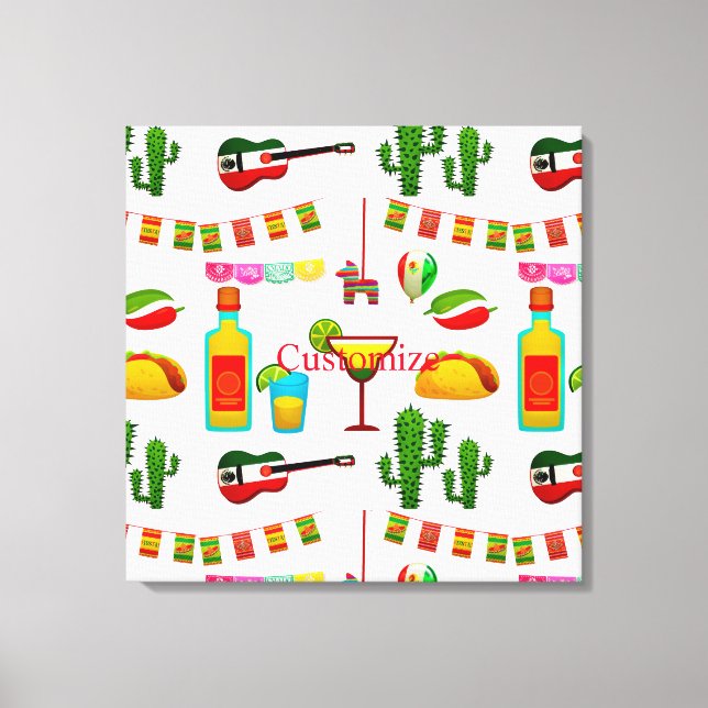 Cinco de Mayo Celebration Thunder_Cove   Canvas Print (Front)