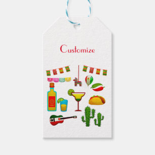 Cinco de Mayo Celebration Thunder_Cove Gift Tags