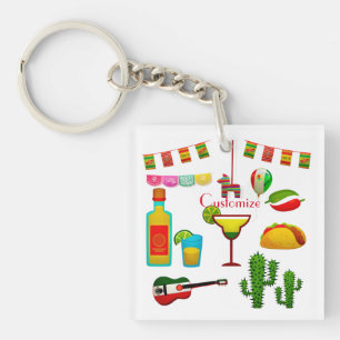 Cinco de Mayo Celebration Thunder_Cove   Key Ring