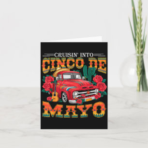 Cinco De Mayo Cruise Mexico Mexican Fiesta Cinco D Card