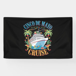 Cinco De Mayo Cruise Mexico Mexican Ship Fiesta Banner