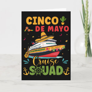 Cinco De Mayo Cruise Squad Mexico Cruise Trip Fami Card