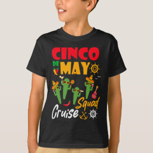 Cinco De Mayo Cruise Squad Summer Vacation T-Shirt