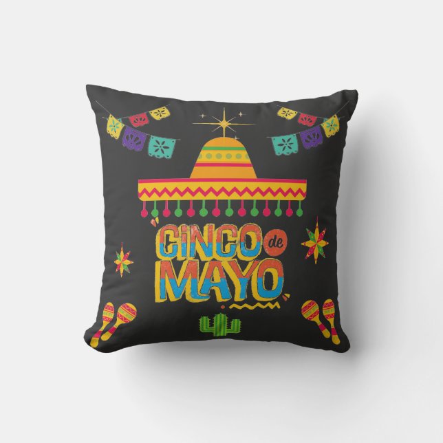 Cinco De Mayo Cushion (Front)