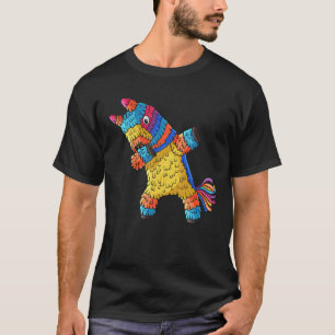 Cinco De Mayo Dabbing Donkey Pinata Funny Mexican T-Shirt