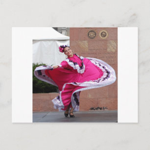 Cinco De Mayo Dancer Postcard
