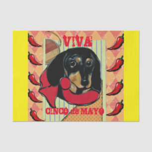 CINCO DE MAYO Doxie Tissue Paper