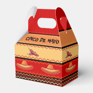 Cinco De Mayo Favour Gift Box