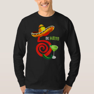 Cinco De Mayo Fiesta Design Camisa 5 De Mayo Viva T-Shirt