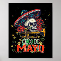 Cinco De Mayo Fiesta Design Viva Mexico Camisa 5 D
