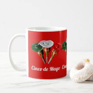Cinco de mayo ,fiesta mexican coffee mug