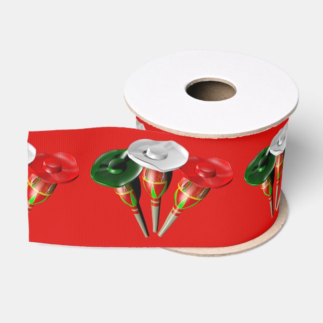 Cinco de mayo ,fiesta mexican grosgrain ribbon (Spool)