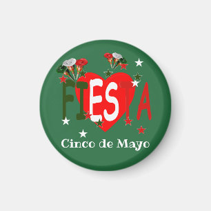 Cinco de mayo ,fiesta mexican magnet