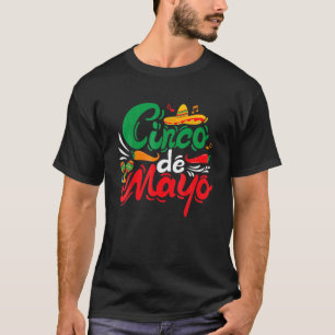 Cinco De Mayo Fiesta Party Funny Mexican Party Mex T-Shirt